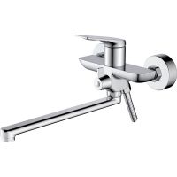 Смеситель для ванны Haiba HB22816 универсальный Хром — фото 1, Для душа и ванны