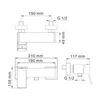 Товар: Aller 1062 Смеситель для душа - фото 11 Aller 1062 Смеситель для душа — фото 11, Смеситель для душа