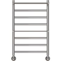 Водяной полотенцесушитель Point Артемида PN14158P П6 500x800 c двумя полками Хром — фото 1, Водяные полотенцесушители