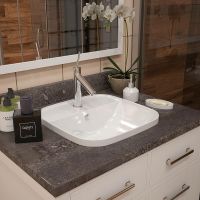 Раковина Maretti Florenza 43 FL13NS37-844 Белая — фото 7, Раковины накладные