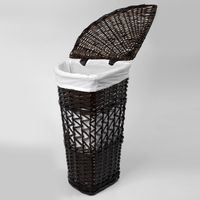 Товар: Salm WB-270-M Плетеная корзина для белья с крышкой - фото 4 Salm WB-270-M Плетеная корзина для белья с крышкой — фото 4, Корзины для белья