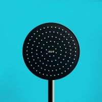 Душевая система Dorff Comfort D0708000BL Черная матовая — фото 2, Душевые стойки