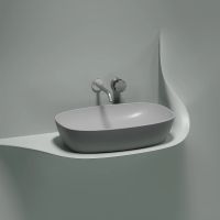 Раковина-чаша Ceramicanova Element 60 CN6049MSG Серая матовая — фото 14, Раковины накладные