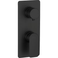 Смеситель для душа Remer Infinity I93KBCFP Черный брашированный хром — фото 1, Смеситель для душа