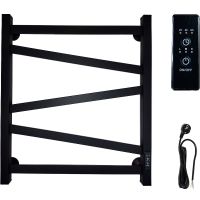 Электрический полотенцесушитель Маргроид Зигзаг профильный 600x500 Зигзаг-6050-1081-9005R правый Чер — фото 1, Электрические полотенцесушители