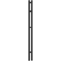 Электрический полотенцесушитель Сунержа Нюанс 3.0 1200x85 R 31-5843-1253 Черный матовый — фото 1, Электрические полотенцесушители