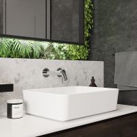 Товар: Раковина-чаша Aqueduto Espiral 50 ESP0420 Белая матовая - фото 2 Раковина-чаша Aqueduto Espiral 50 ESP0420 Белая матовая — фото 2, Раковины