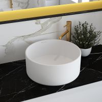 Раковина-чаша Aqueduto Espiral 40 ESP0120 Белая матовая — фото 2, Раковины накладные