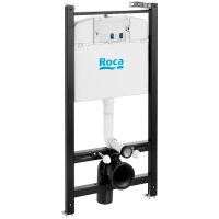 Комплект унитаза с инсталляцией Roca The Gap 893104100 с сиденьем Микролифт и клавишей смыва Хром — фото 10, Комплекты унитаз + инсталляция