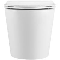 Унитаз Iberica Blanca Burgos Alto IB.BRA.231.1B1 подвесной с сиденьем Микролифт — фото 11, Подвесные унитазы