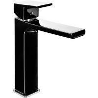 Смеситель для раковины E.C.A. Tiera 103588003EX Черный глянец — фото 1, Смесители для раковины