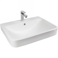 Раковина Bond 60 S10-600 Белая глянцевая — фото 1, Раковины встраиваемые сверху