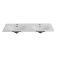 Керамическая раковина с двумя чашами CEZARES CZR-8099-120-2 — фото 4, Раковины