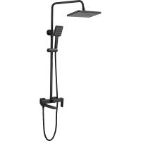 Товар: Душевая система Belz B613-7 B24613-7 Черный - фото 1 Душевая система Belz B613-7 B24613-7 Черный — фото 1, Душевые стойки