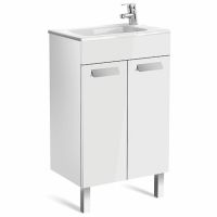 Раковина Roca Debba Unik 50 32799J00Y Белая — фото 3, Раковины встраиваемые сверху