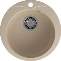 Товар: GRANFEST Мойка RONDO 480 1-чаша D-475мм кашемир арт.GF- - фото 2 GRANFEST Мойка RONDO 480 1-чаша D-475мм кашемир арт.GF- — фото 2, Кухонные мойки