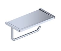 K-1325 Держатель туалетной бумаги с полочкой для телефона — фото 1, Держатели туалетной бумаги