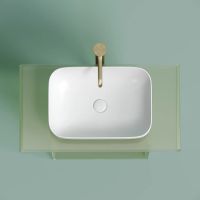 Раковина-чаша Ceramicanova Element 50 CN6055MW Белая матовая — фото 4, Раковины накладные