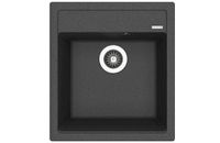 Florentina Мойка "Липси" 460, черный FG — фото 1, Кухонные мойки