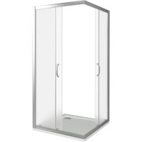 Товар: Душевой уголок Good Door Infinity CR-90-G-CH 90х90 профиль Хром стекло Грейп - фото 4 Душевой уголок Good Door Infinity CR-90-G-CH 90х90 профиль Хром стекло Грейп — фото 4, Душевые уголки