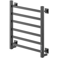 Электрический полотенцесушитель Comfysan Roma-K EC-6 60x40 016517 Черный матовый — фото 1, Электрические полотенцесушители