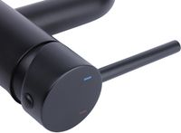 Смеситель для раковины Bronze de Luxe Scandi 1451B Черный матовый — фото 5, Смесители для раковины