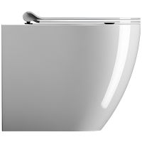 Унитаз GSI Pura 880311 приставной без сиденья — фото 5, Приставные унитазы