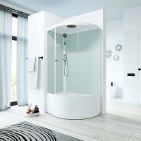 Душевая кабина Melodia della vita Classica 120x80 L MB01014 без гидромассажа — фото 5, Душевые кабины