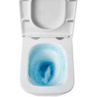 Унитаз Lemark Florex подвесной Белый глянец с сиденьем Микролифт арт-9614001 — фото 7, Подвесные унитазы