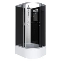 Душевая кабина Niagara Classic NG-2510-14LBKT (120х80х210) высокий поддон(40см),стекло тонированное, — фото 1, Душевые кабины