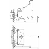 Смеситель для кухни Haiba Хром арт-HB4654 — фото 2, Смесители для кухни
