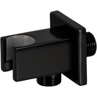 Шланговое подключение Remer 337QNO Черное матовое — фото 1, Шланговые подключения