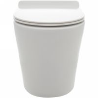 Унитаз AQUAme AQM3001 приставной Белый глянец с сиденьем Микролифт — фото 5, Унитазы