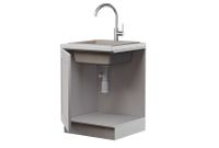 Сифон GRAND 3 1/2 с круглым переливом и винтом металл. — фото 4, Комплектующие