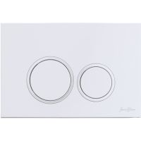 Товар: Клавиша смыва Iberica Blanca Esti-O IB.B082.001.000 Белая глянцевая - фото 1 Клавиша смыва Iberica Blanca Esti-O IB.B082.001.000 Белая глянцевая — фото 1, Кнопки смыва