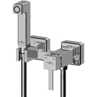 Гигиенический душ со смесителем Rossinka X25-54 Хром — фото 1, Гигиенические души