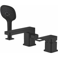 Товар: Смеситель на борт ванны Haiba HB80615-7 Черный матовый - фото 1 Смеситель на борт ванны Haiba HB80615-7 Черный матовый — фото 1, Смесители на борт ванны