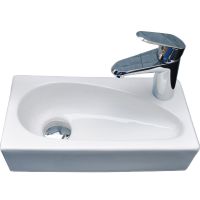 Раковина-чаша CeramaLux 40 9265 Белая — фото 1, Мини-раковины