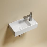 Раковина Ceramicanova Element 41 L CN6051LMW Белая матовая — фото 10, Мини-раковины