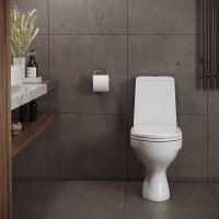 Унитаз компакт Aringa Рио AR01002WH с бачком и сиденьем Микролифт — фото 3, Напольные унитазы