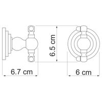 Товар: Ammer K-7023D (ранее К-7023) Крючок двойной - фото 5 Ammer K-7023D (ранее К-7023) Крючок двойной — фото 5, Прочие аксессуары и комплектующие