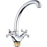 Смеситель для кухни G-Lauf QTZ4-B827 Хром — фото 1, Смесители для кухни