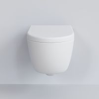 Унитаз Ambassador Abner 103T20101R подвесной Белый матовый без сиденья — фото 10, Унитазы