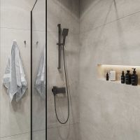 Душевая штанга Iddis Slide Графит арт-SLI70GLi17 — фото 3, Штанги для душа