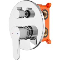 Смеситель для душа Swedbe Platta 5521 Хром — фото 1, Смеситель для душа