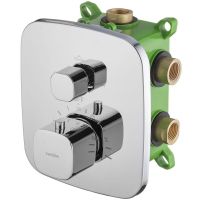 Смеситель для душа Swedbe Platta 9032 с термостатом Хром — фото 1, Смеситель для душа