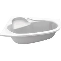 Акриловая ванна C-Bath Atlant 140x100 CBA00101L без гидромассажа — фото 5, Акриловые ванны