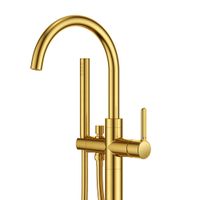 Напольный смеситель для ванны CEZARES ECO-VDP-BORO — фото 2, Смеситель для ванны