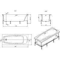 Акриловая ванна Roca Sureste N 150x70 ZRU9302778 без гидромассажа — фото 8, Акриловые ванны