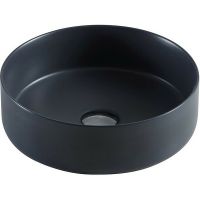 Раковина-чаша Azario 36 AZ-3134 MDG Темно-серая матовая — фото 1, Раковины накладные